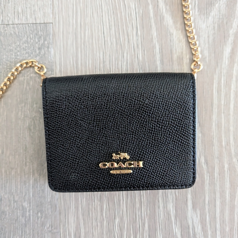 Coach Mini Wallet On A Chain - Picture 2 of 7
